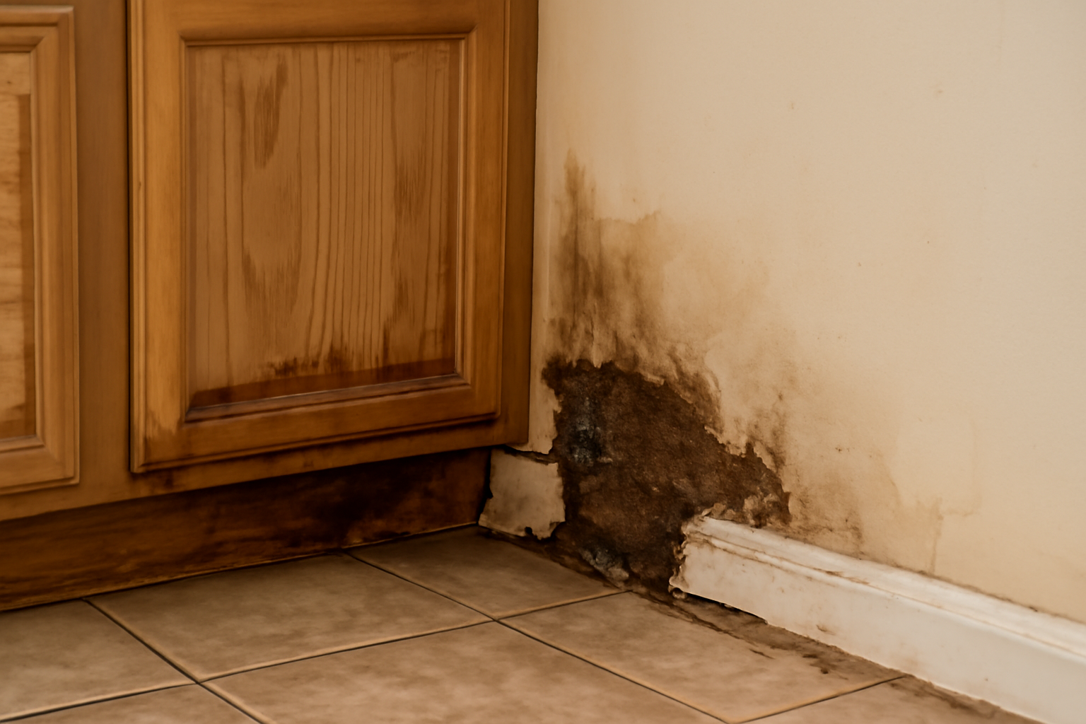 Cabinet Water Damage Repair in Richmond Heights, OH