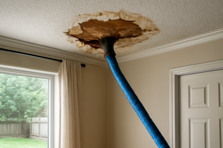 Ceiling Water Extraction