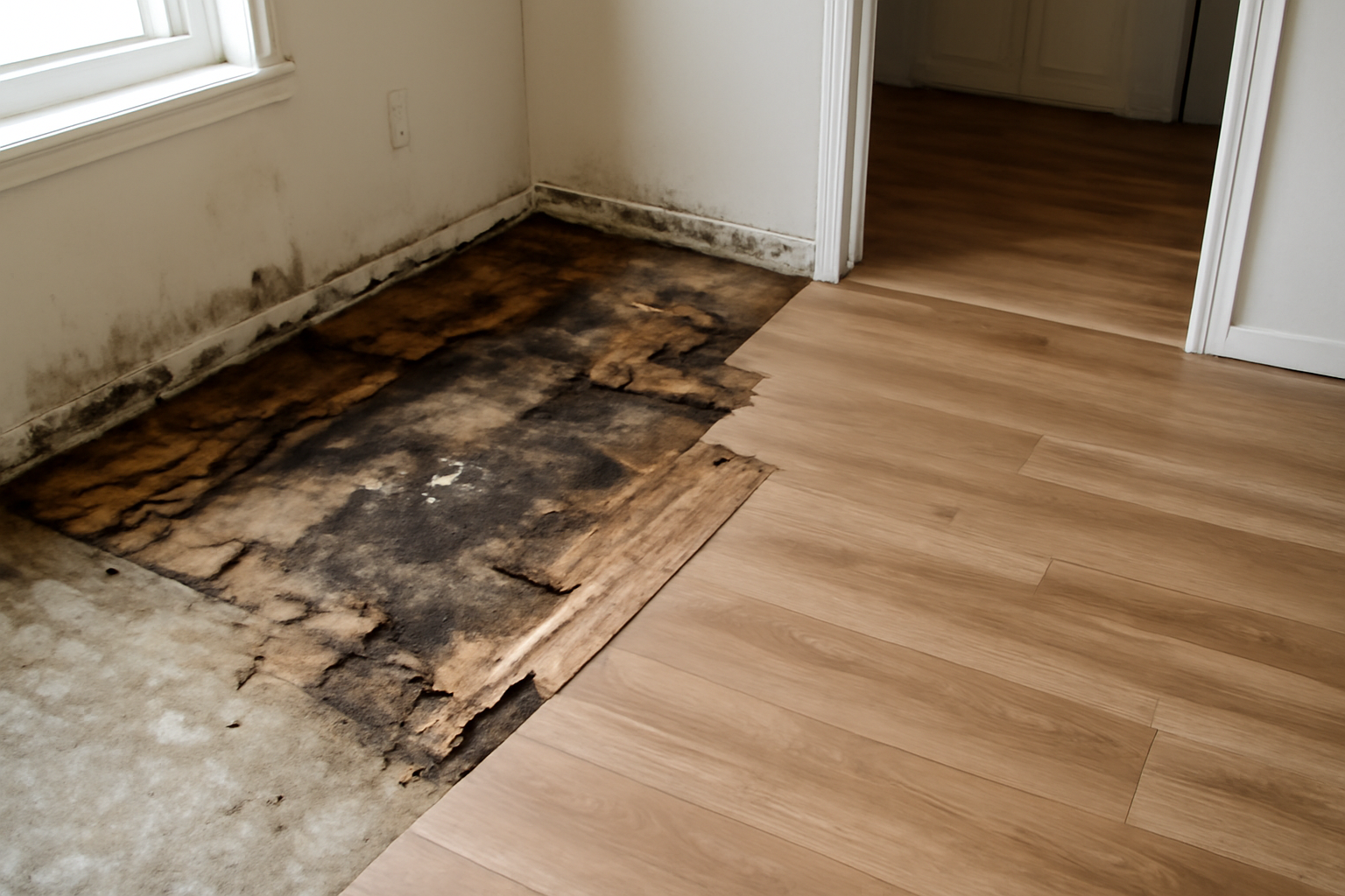 Flooring Replacement After Water Damage in Pepper Pike, OH