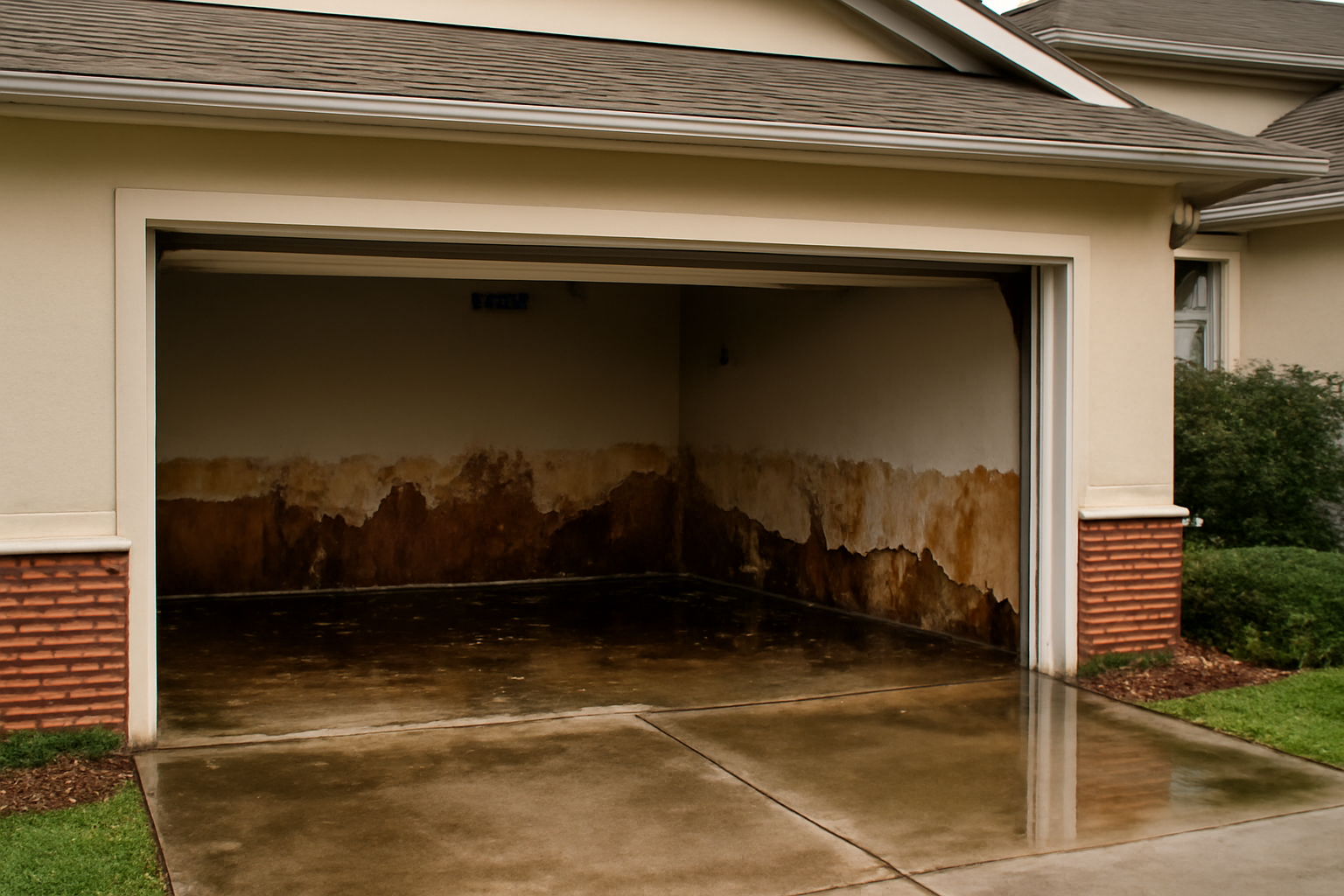 Garage Water Removal in Olmsted Falls, OH
