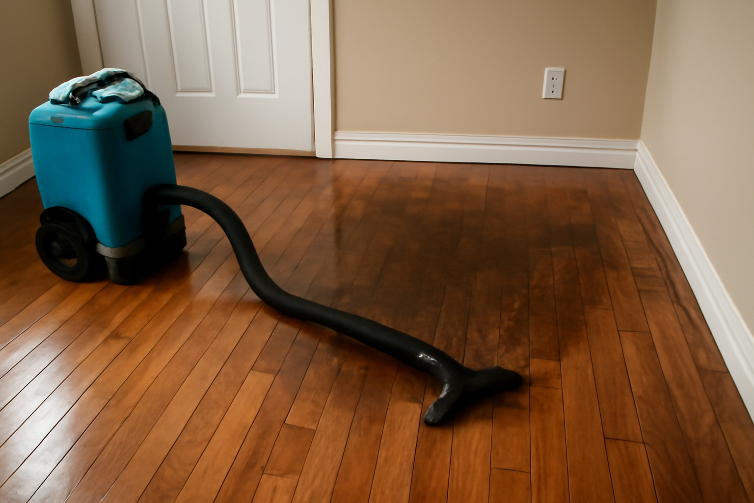 Hardwood Floor Water Extraction in Olmsted Falls, OH