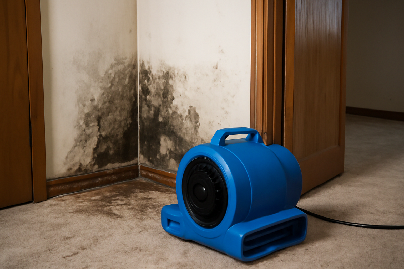 High-Velocity Air Mover Drying in Parma, OH