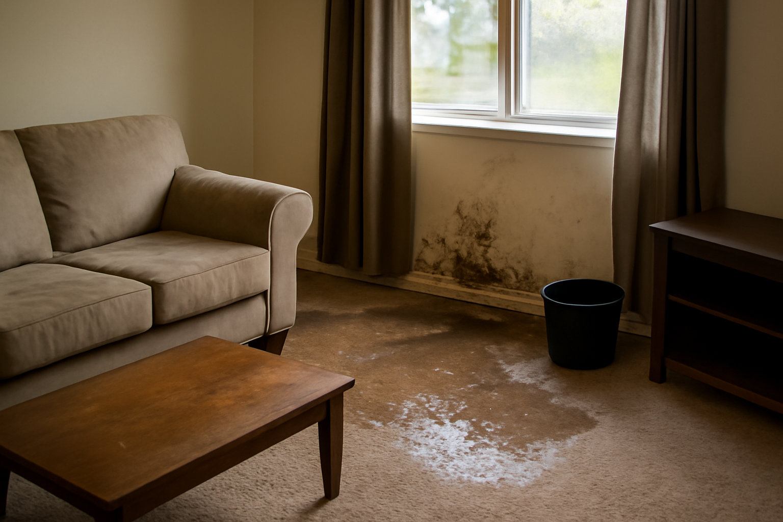 Living Room Water Removal in Seven Hills, OH
