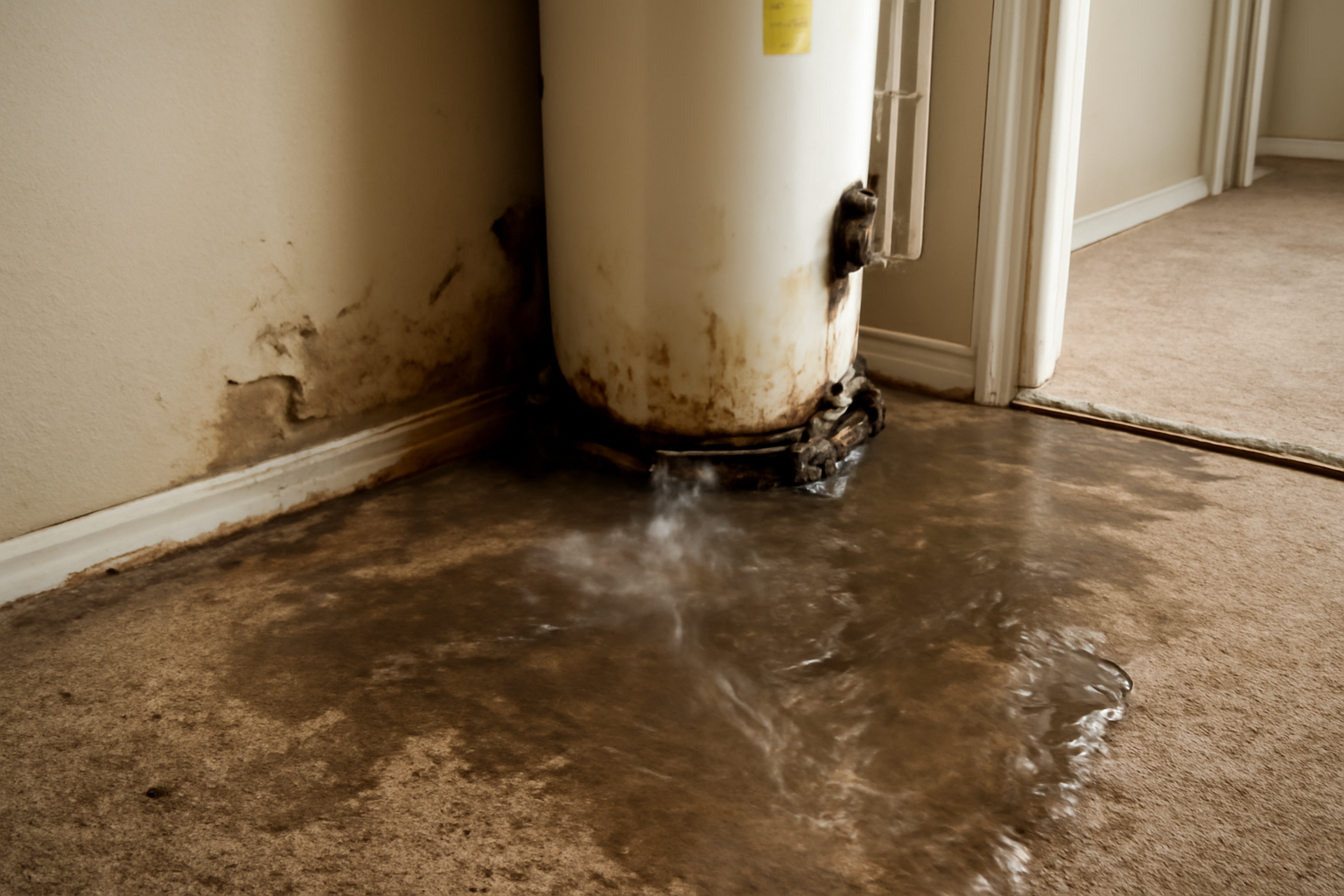 Water Heater Burst Water Removal in Mayfield, OH