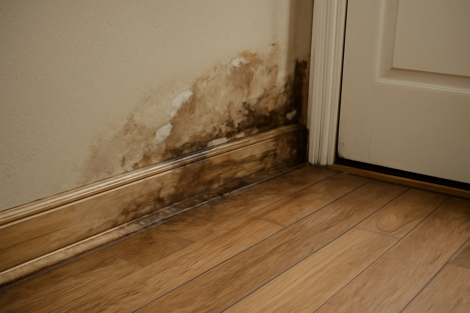 Wood Trim Water Damage Restoration in North Royalton, OH